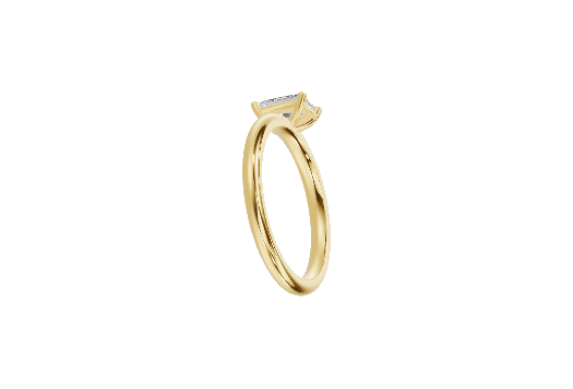 Solitaire - Moissanite Engagement Rings
