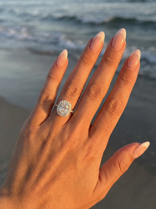 Lab grown diamond vs moissanite vs natural diamond: the honest comparison