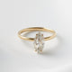 Marquise Solitaire Diamond Engagement Ring - Moissanite Engagement Rings