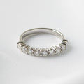 Half Eternity Diamond Wedding Band