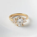 Bonnie — Oval Trilogy Oval Setting Diamond Engagement Ring