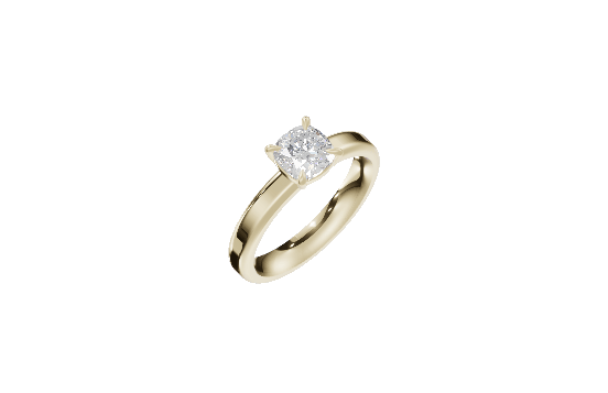 Solitaire - Moissanite Engagement Rings