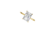 Solitaire Hidden Halo Cathedral - Moissanite Engagement Rings