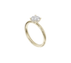 Hidden Halo Solitaire - Moissanite Engagement Rings