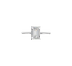 Hidden Halo Solitaire - Moissanite Engagement Rings