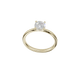 Hidden Halo Solitaire - Moissanite Engagement Rings