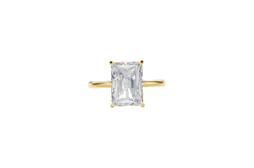 Solitaire - Moissanite Engagement Rings