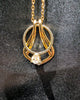 Ring Holder Necklace - Moissanite Engagement Rings